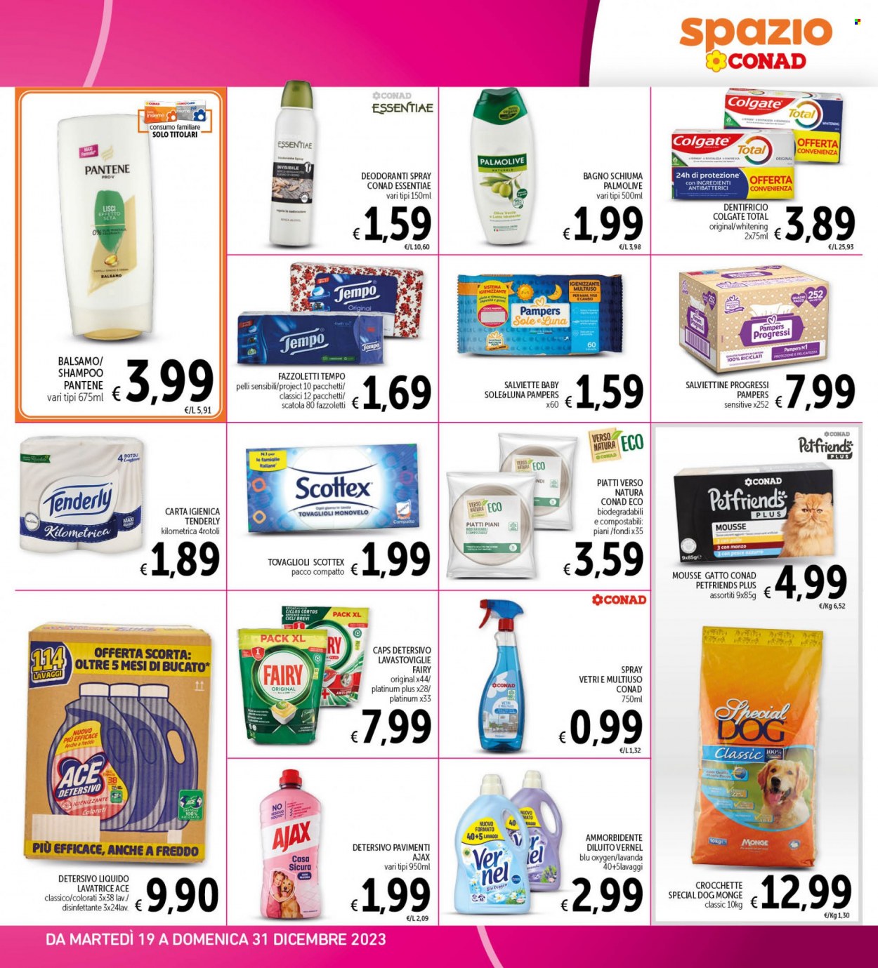 Volantino Spazio Conad - 19/12/2023 - 31/12/2023. Pagina 9