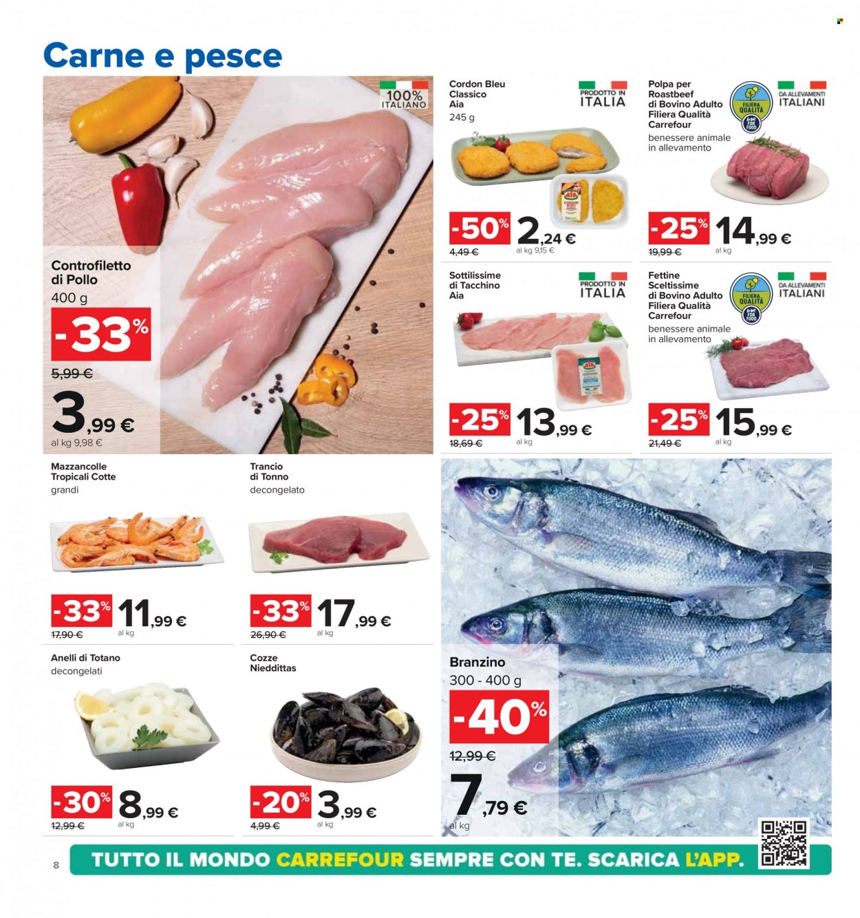 Volantino Carrefour - 27/12/2023 - 4/1/2024. Pagina 8