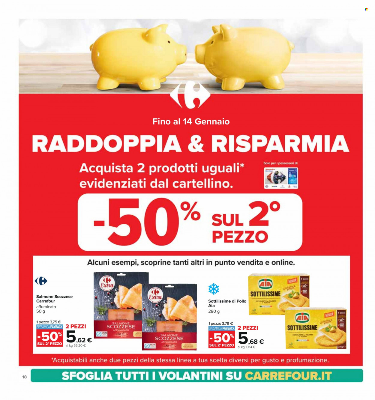 Volantino Carrefour - 27/12/2023 - 4/1/2024. Pagina 18