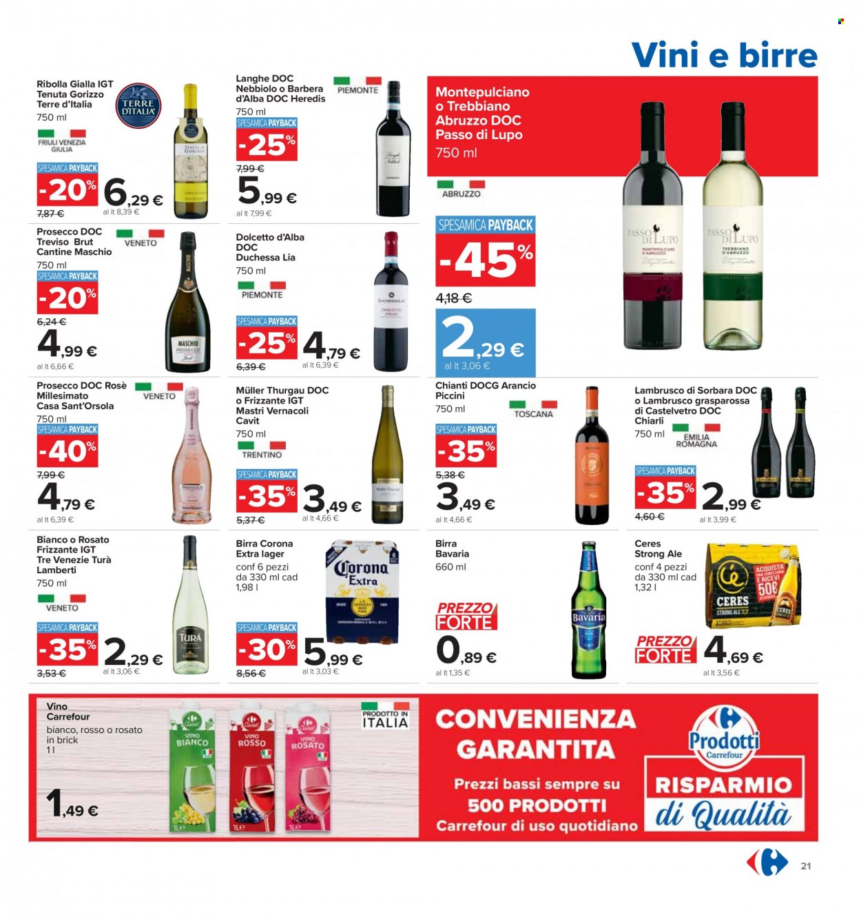 Volantino Carrefour - 27/12/2023 - 4/1/2024. Pagina 21