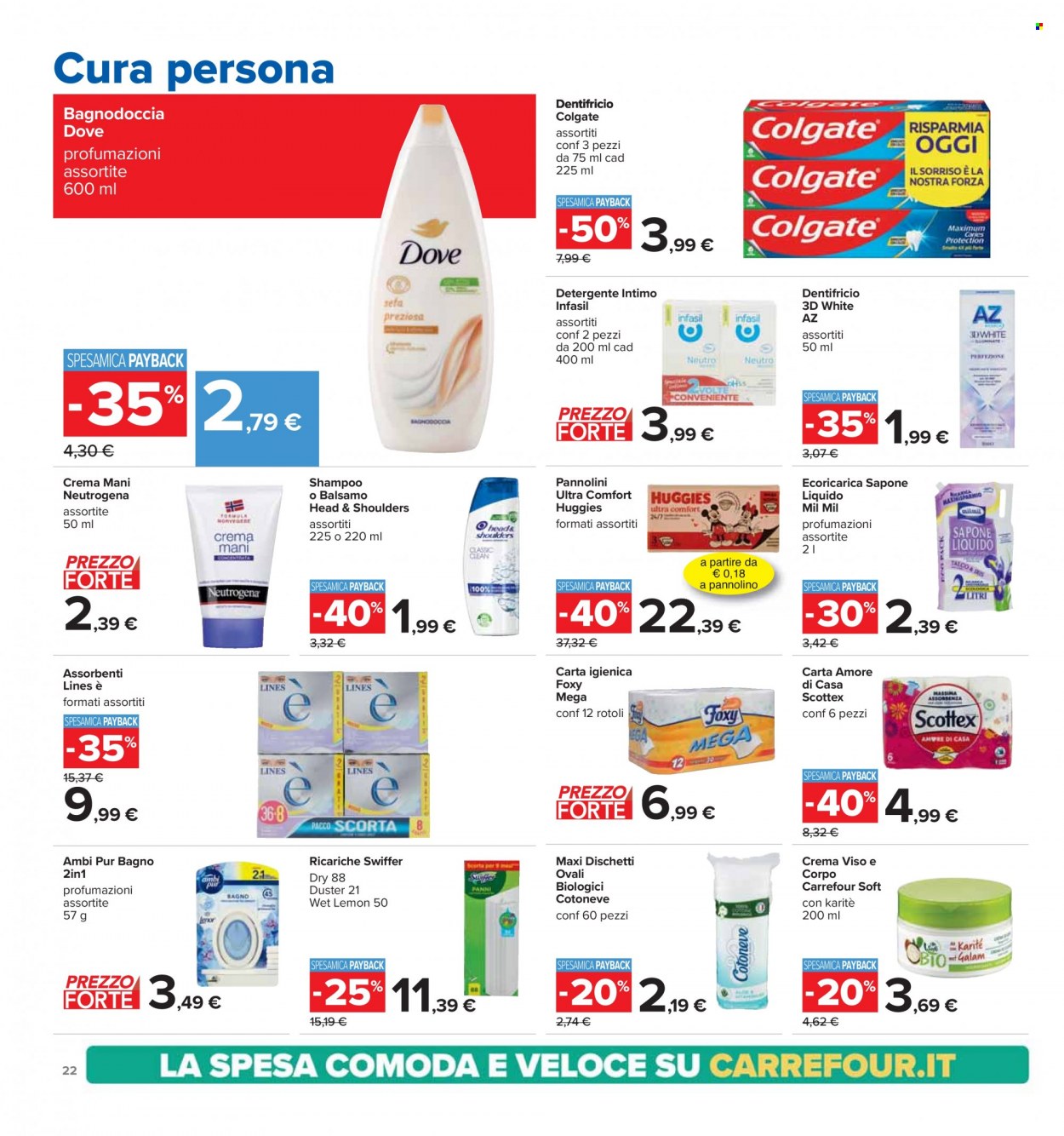 Volantino Carrefour - 27/12/2023 - 4/1/2024. Pagina 22