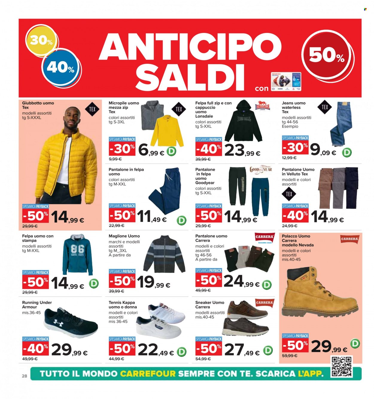 Volantino Carrefour - 27/12/2023 - 4/1/2024. Pagina 28