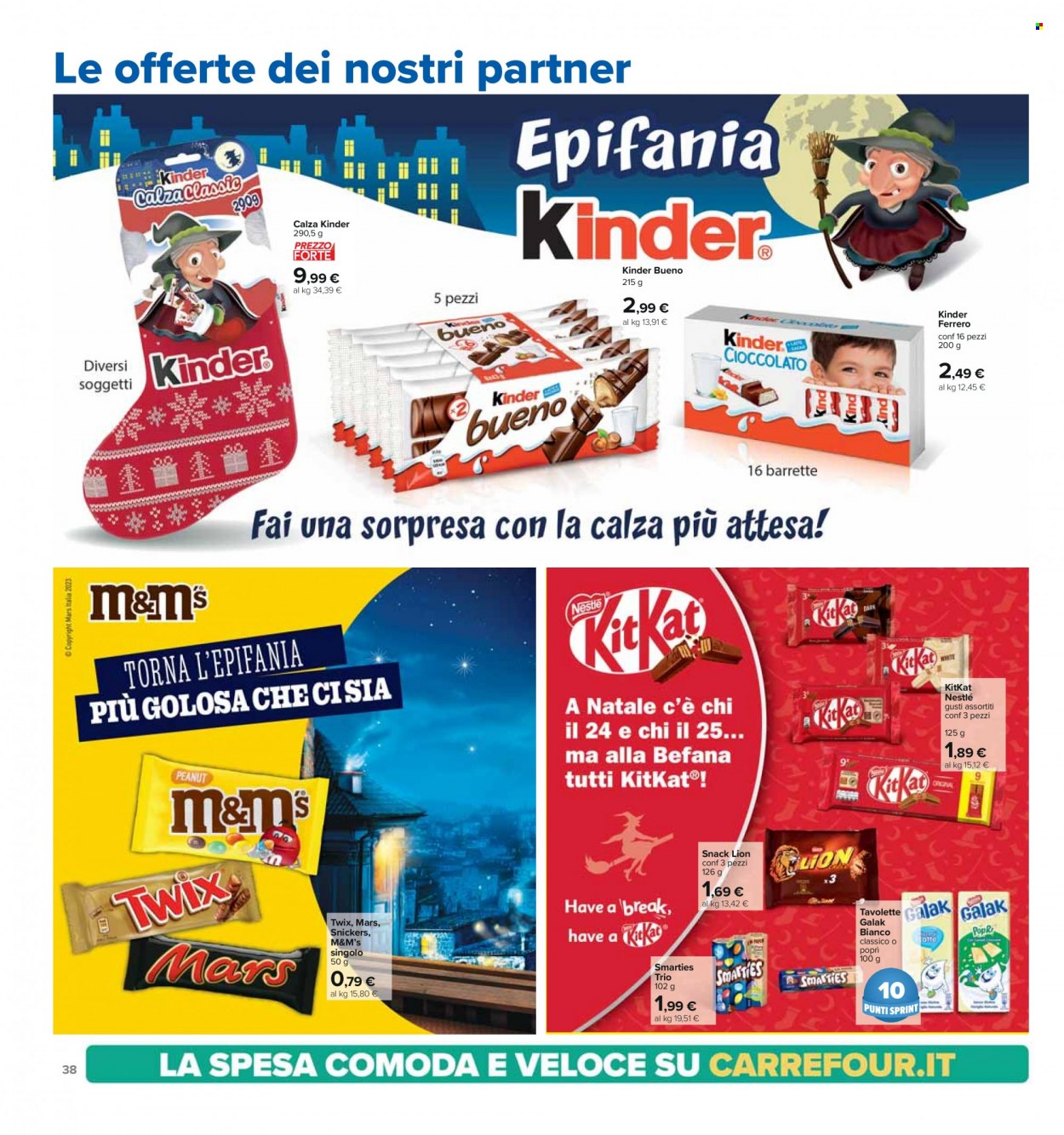 Volantino Carrefour - 27/12/2023 - 4/1/2024. Pagina 38