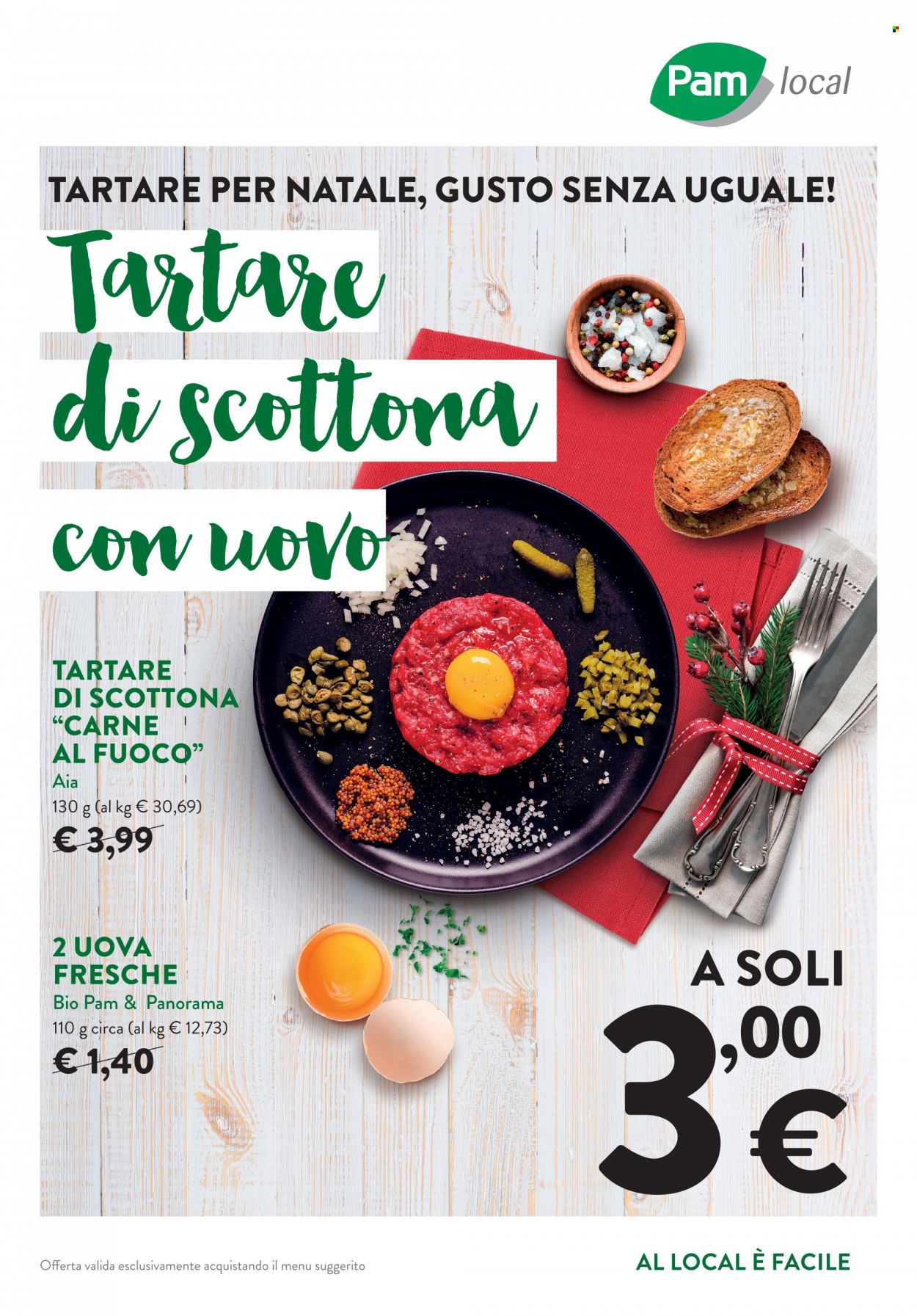 Volantino Pam local. Pagina 1