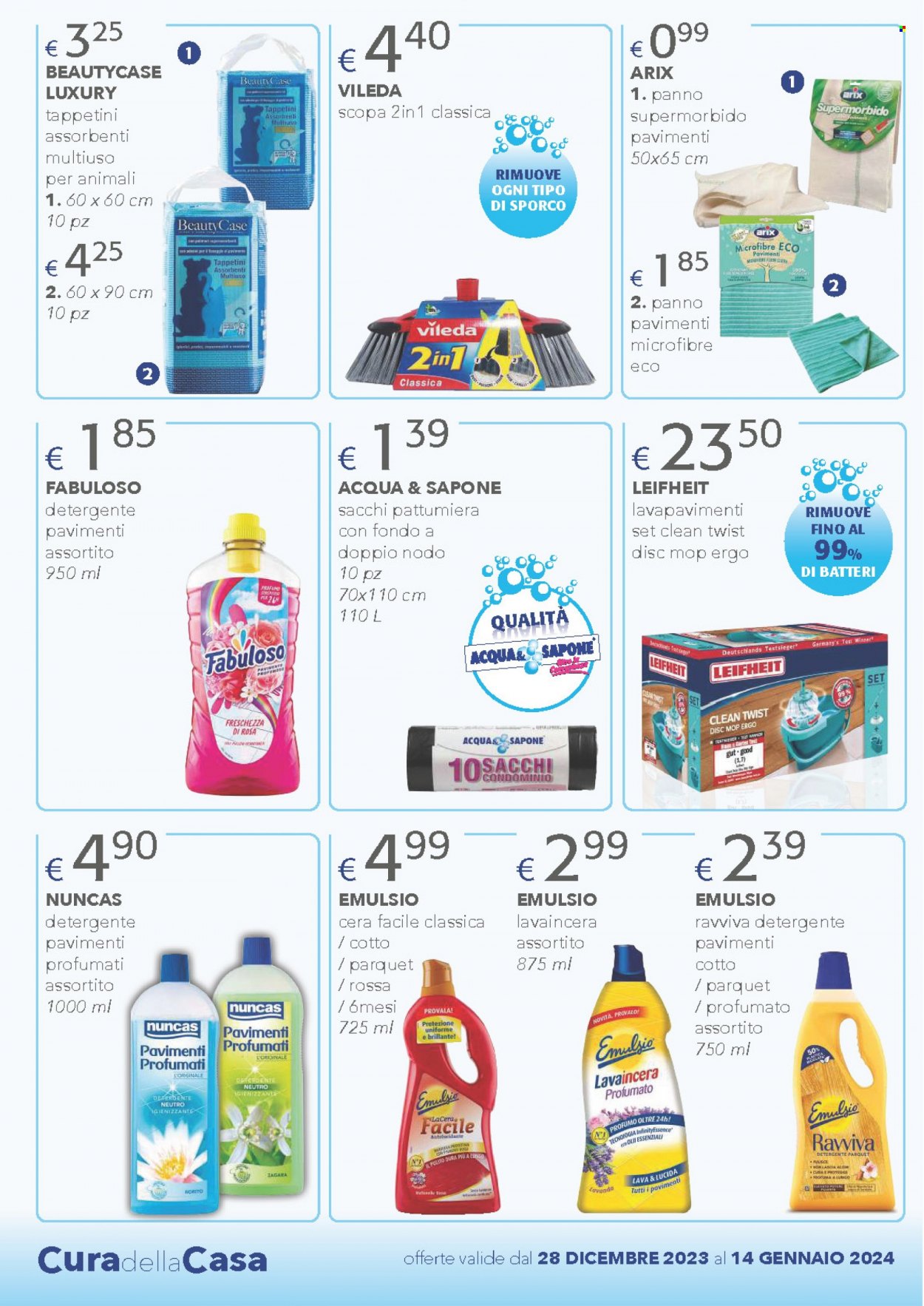 Volantino Acqua & Sapone - 28/12/2023 - 14/1/2024. Pagina 4