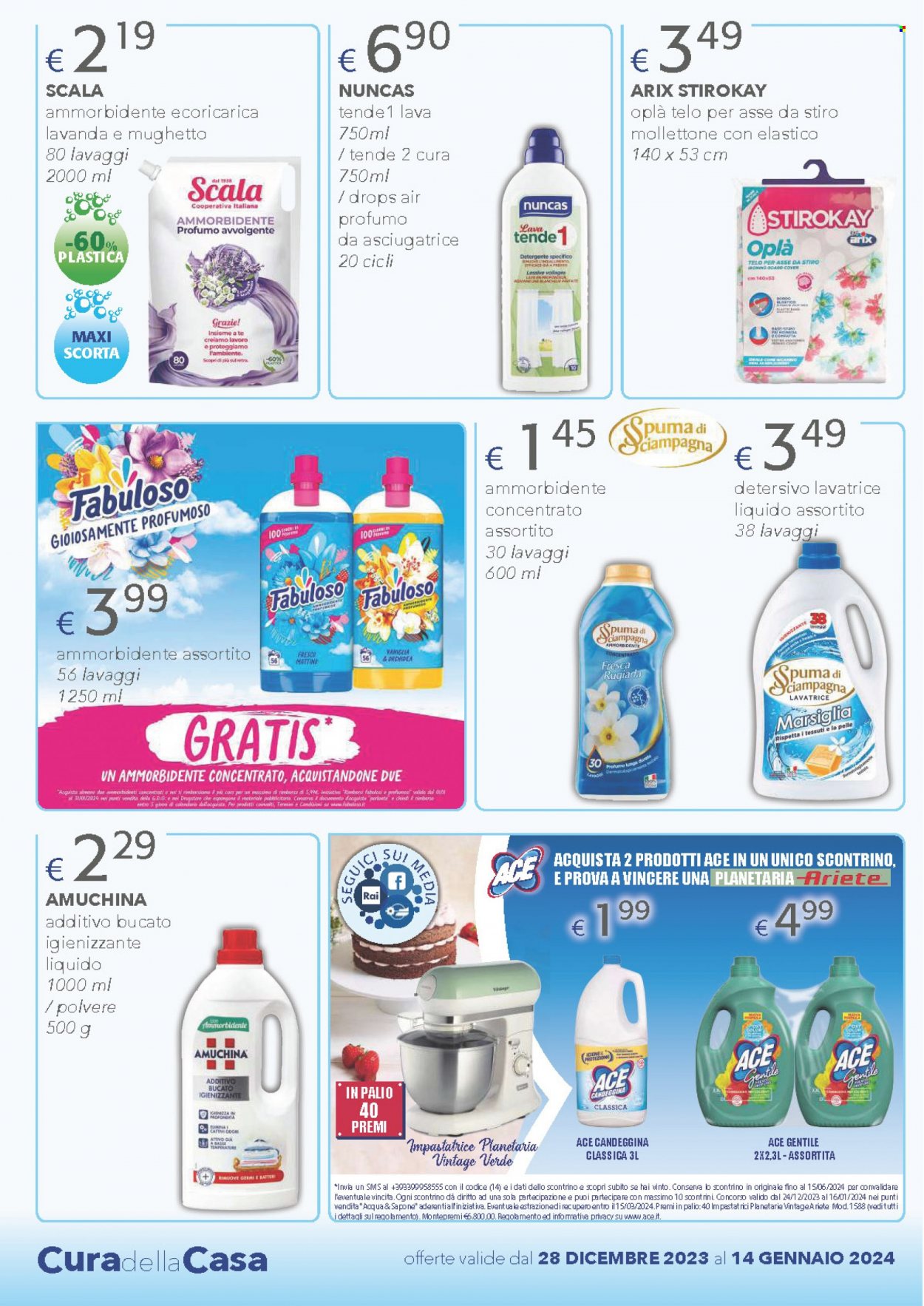 Volantino Acqua & Sapone - 28/12/2023 - 14/1/2024. Pagina 8