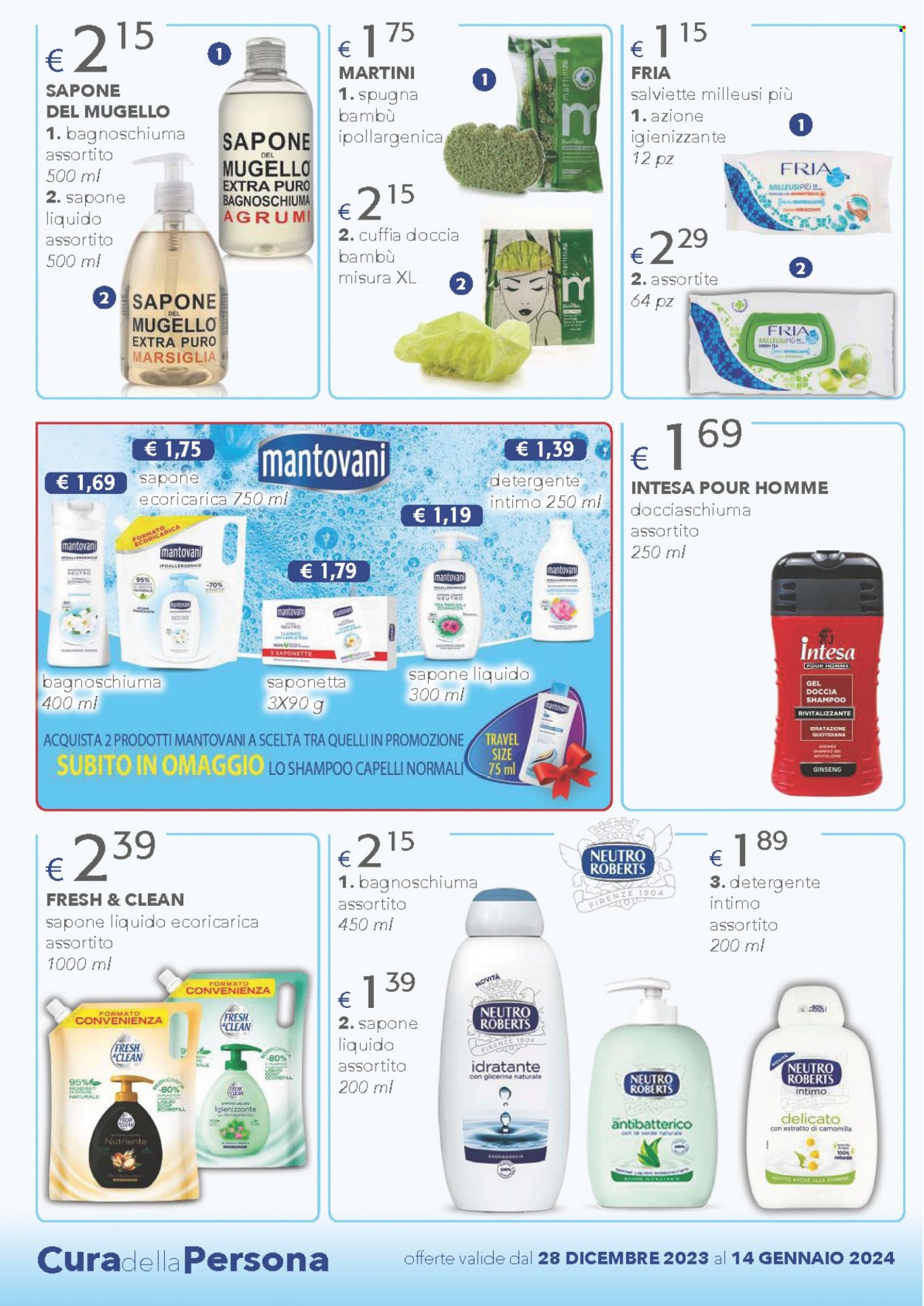 Volantino Acqua & Sapone - 28/12/2023 - 14/1/2024. Pagina 10