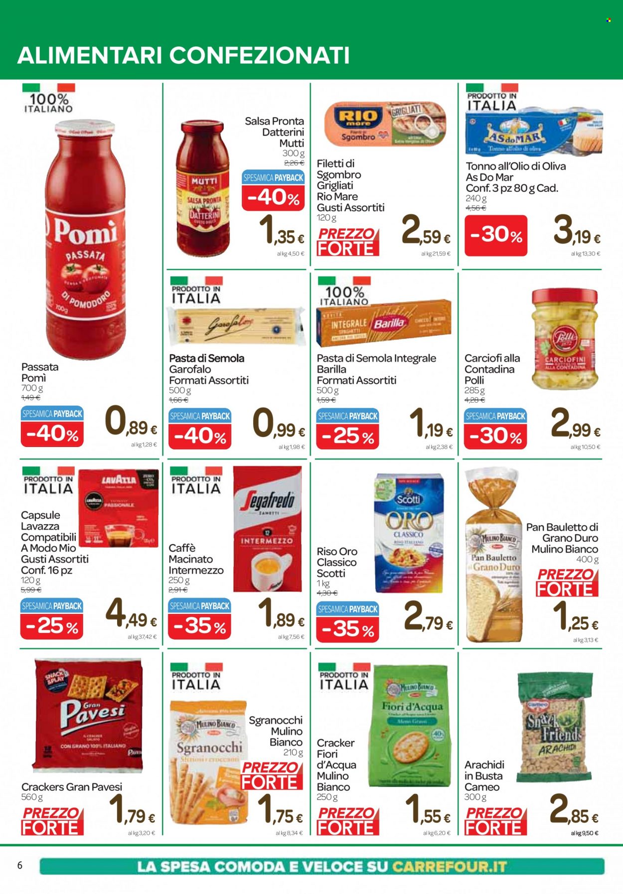 Volantino Carrefour - 28/12/2023 - 7/1/2024. Pagina 6