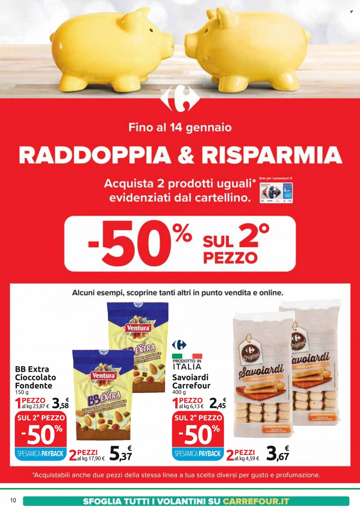 Volantino Carrefour - 28/12/2023 - 7/1/2024. Pagina 10