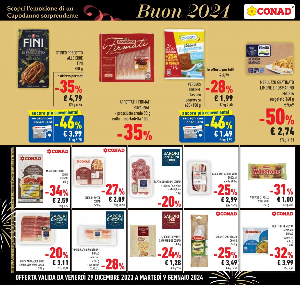 Volantino Conad - 29/12/2023 - 9/1/2024. Pagina 6