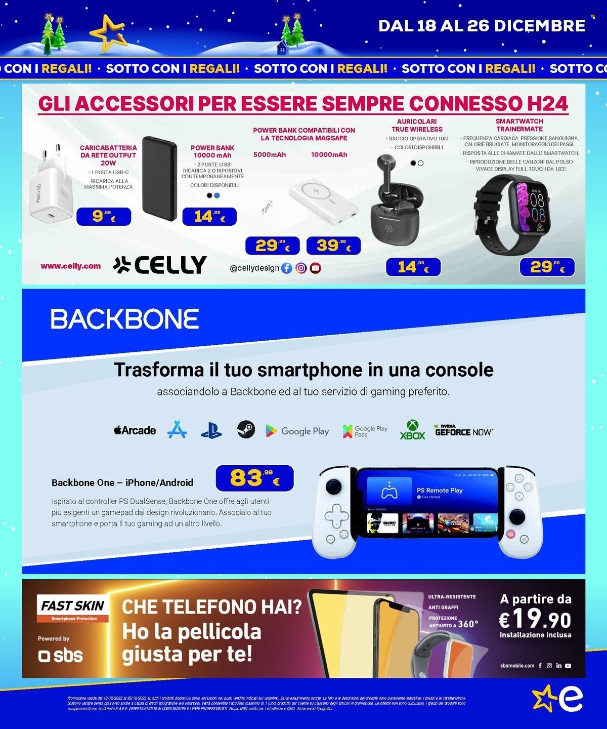 Volantino Euronics - 18/12/2023 - 26/12/2023. Pagina 13