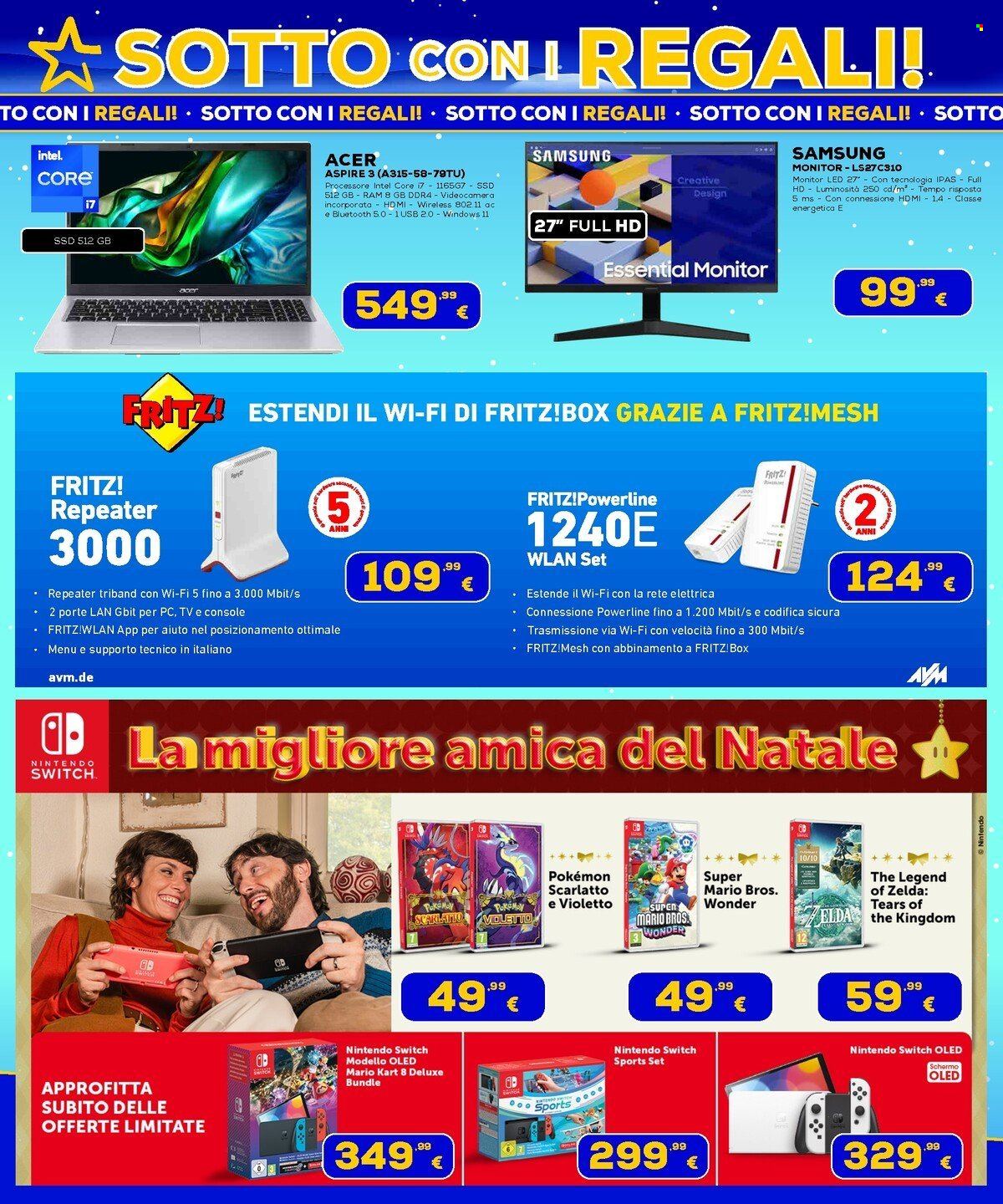 Volantino Euronics - 18/12/2023 - 26/12/2023. Pagina 16