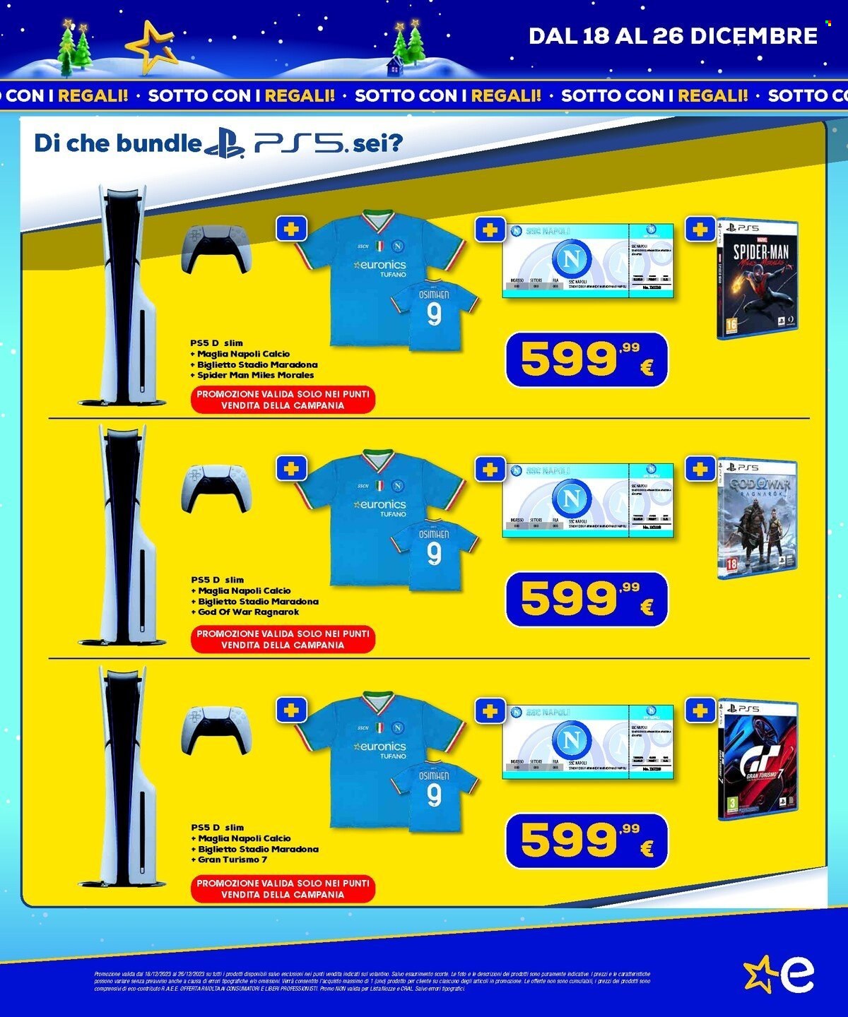Volantino Euronics - 18/12/2023 - 26/12/2023. Pagina 19