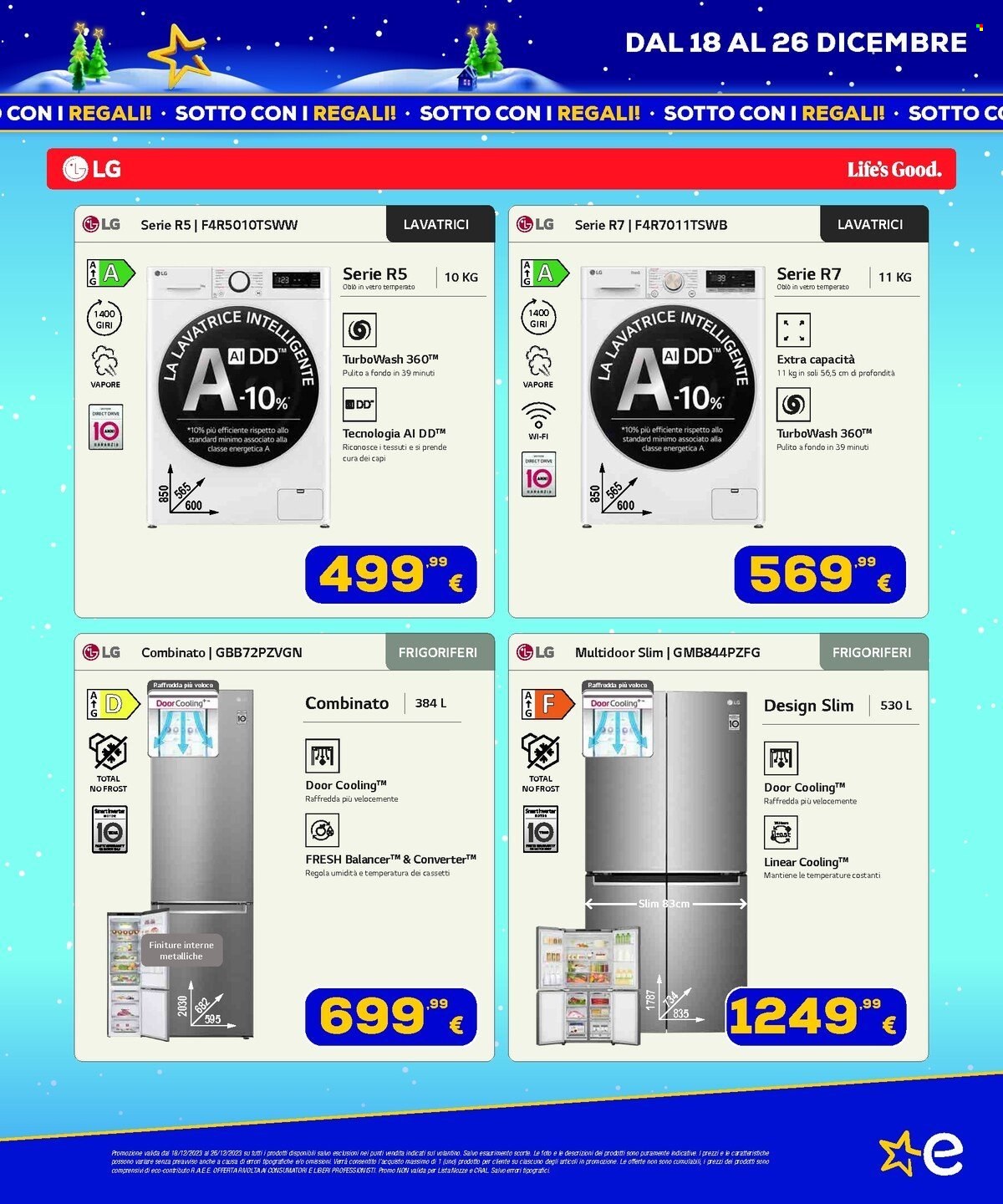 Volantino Euronics - 18/12/2023 - 26/12/2023. Pagina 27