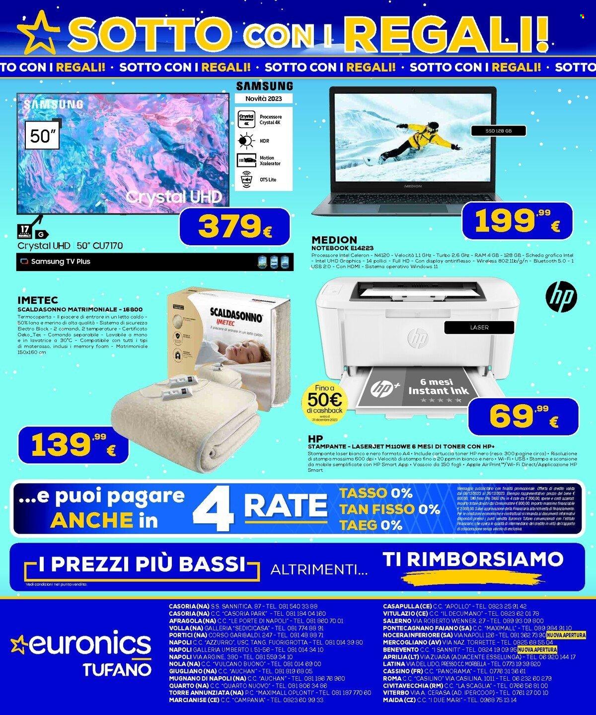 Volantino Euronics - 18/12/2023 - 26/12/2023. Pagina 32