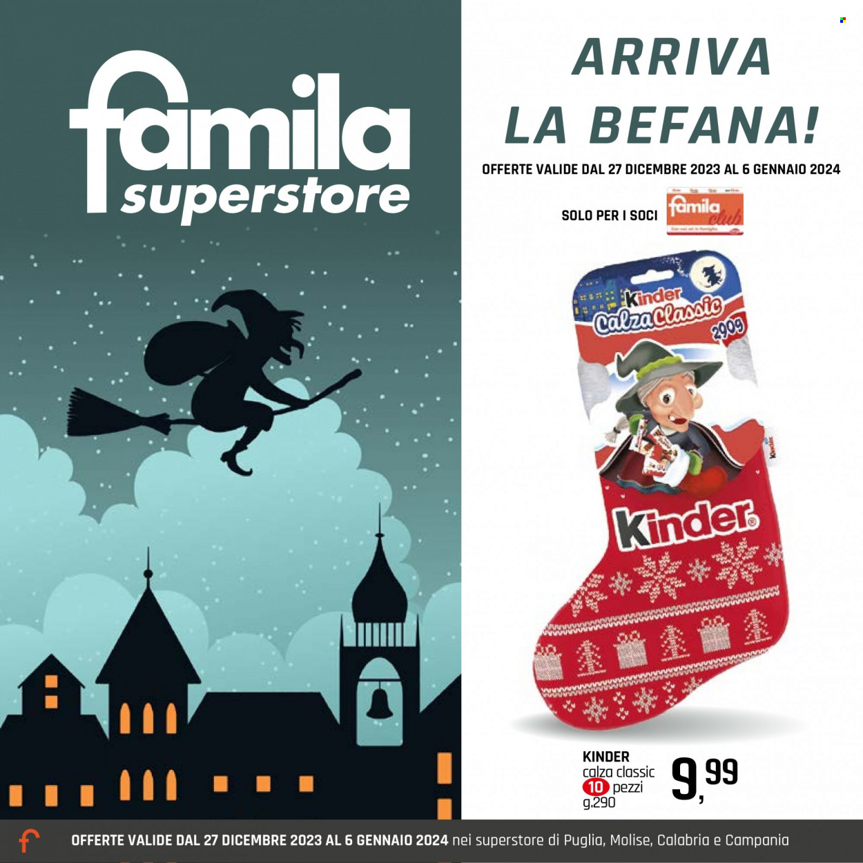 Volantino Famila - 27/12/2023 - 6/1/2024. Pagina 1