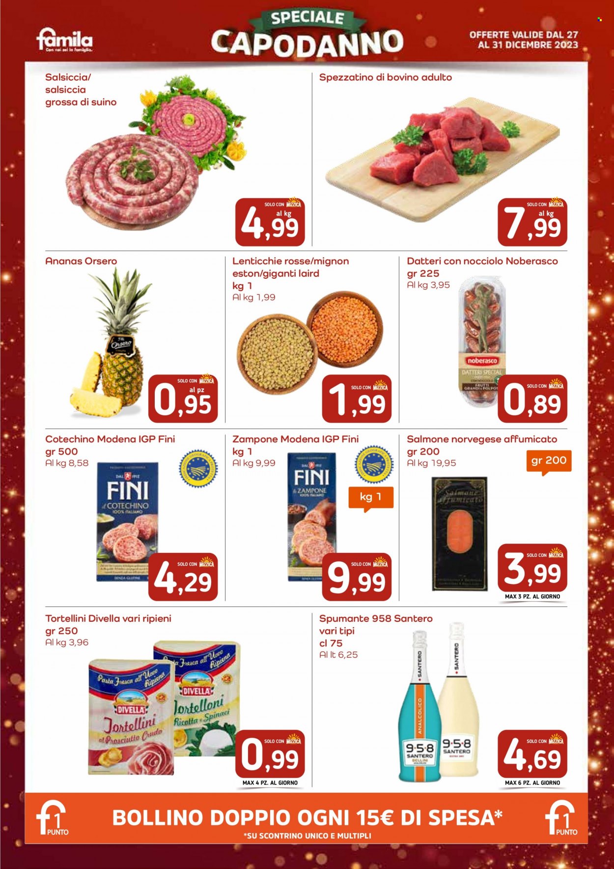 Volantino Famila - 27/12/2023 - 31/12/2023. Pagina 2