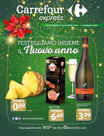 Volantino Carrefour - 27/12/2023 - 6/1/2024.