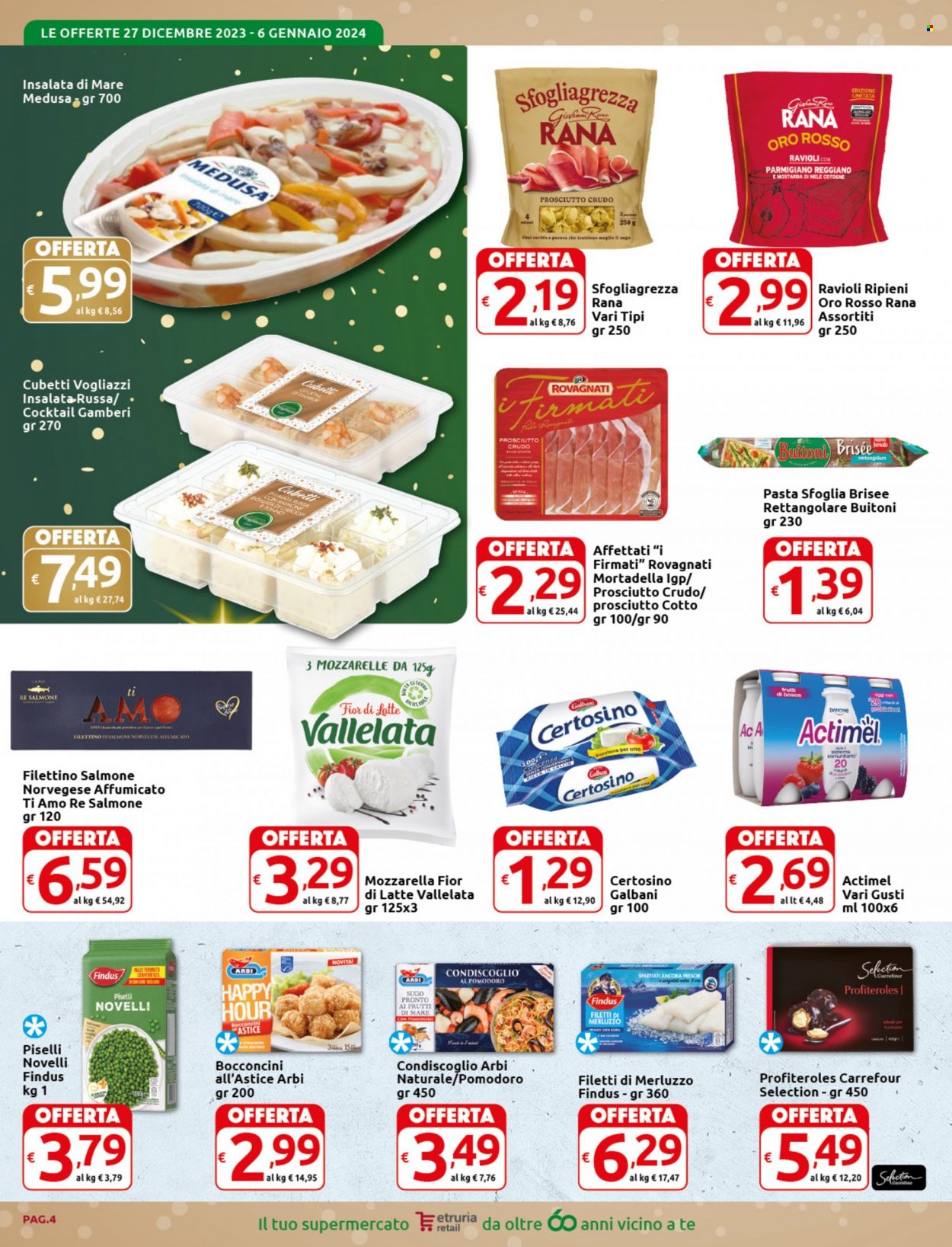 Volantino Carrefour - 27/12/2023 - 6/1/2024. Pagina 4