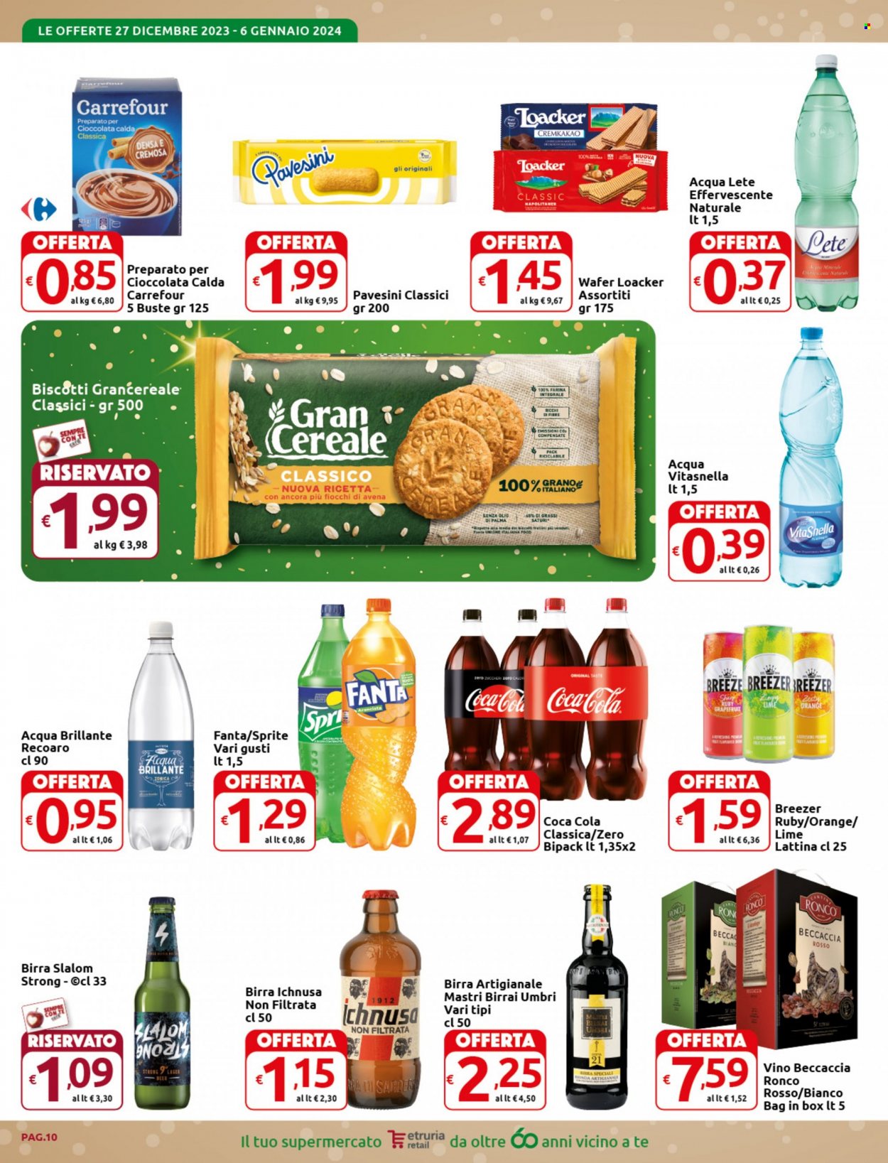 Volantino Carrefour - 27/12/2023 - 6/1/2024. Pagina 10