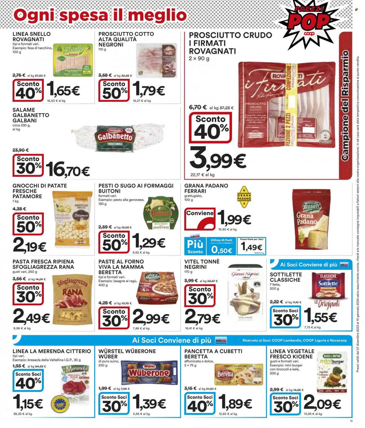 Volantino Coop - 27/12/2023 - 10/1/2024. Pagina 11