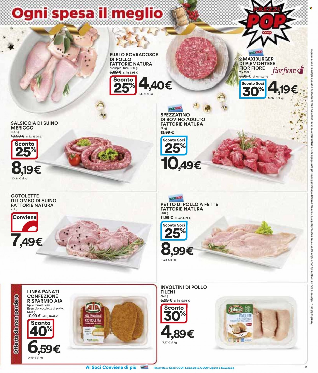 Volantino Coop - 27/12/2023 - 10/1/2024. Pagina 13