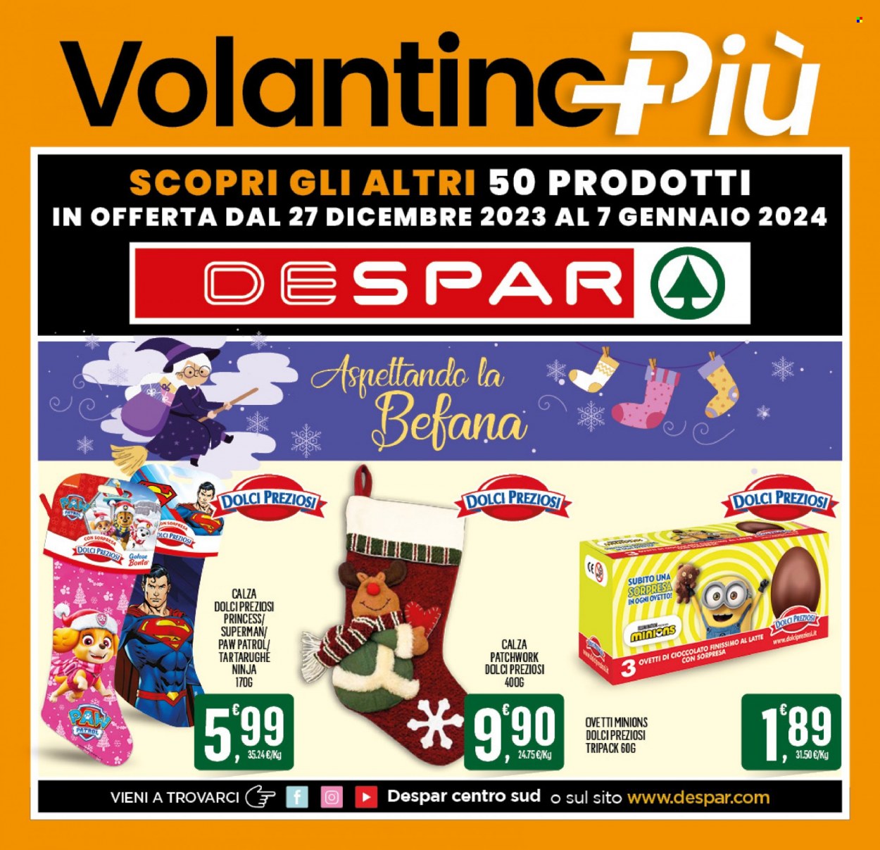 Volantino Despar - 27/12/2023 - 7/1/2024. Pagina 13