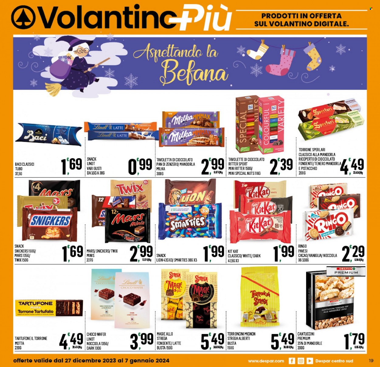 Volantino Despar - 27/12/2023 - 7/1/2024. Pagina 19