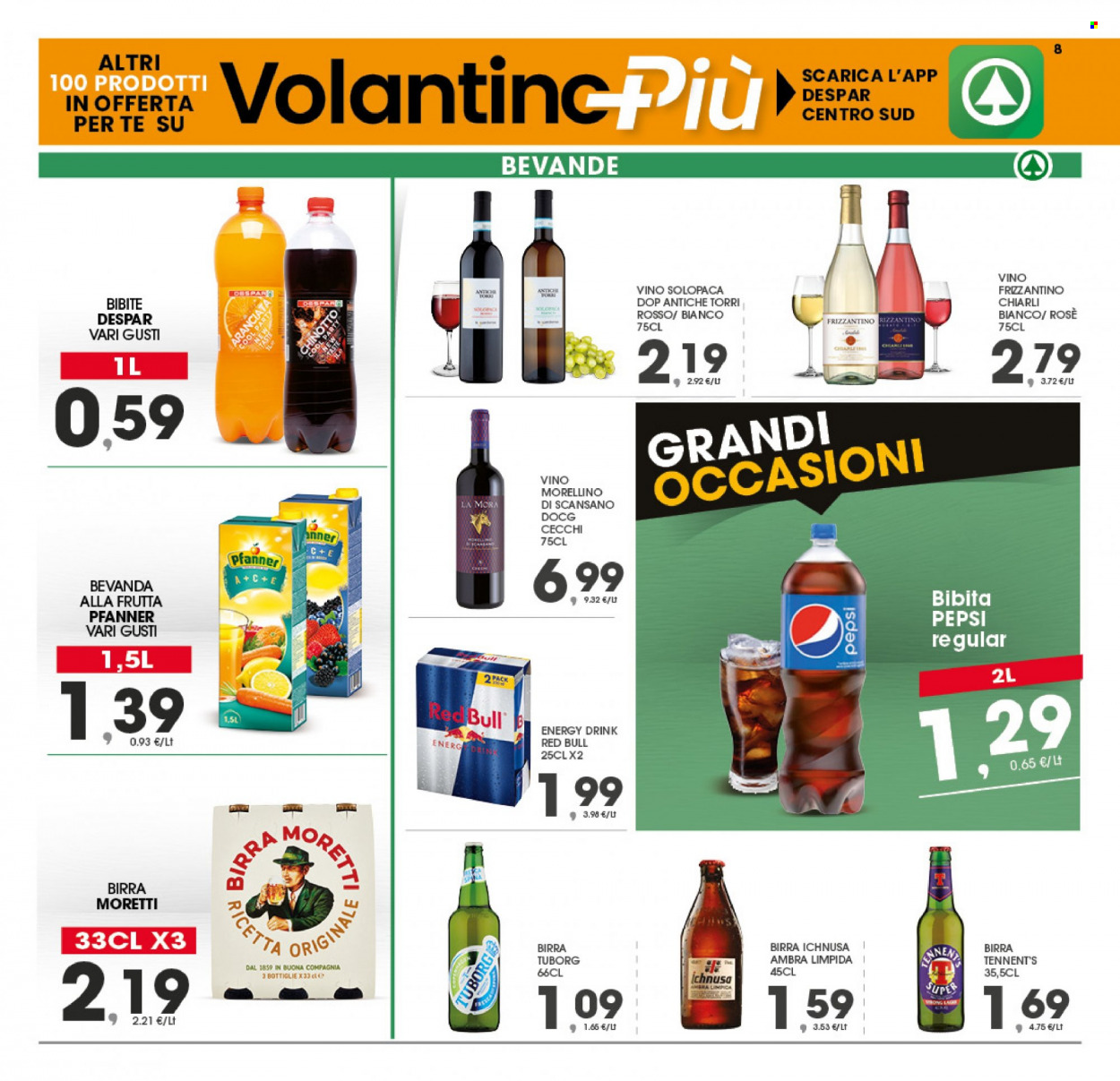 Volantino Eurospar - 27/12/2023 - 7/1/2024. Pagina 8
