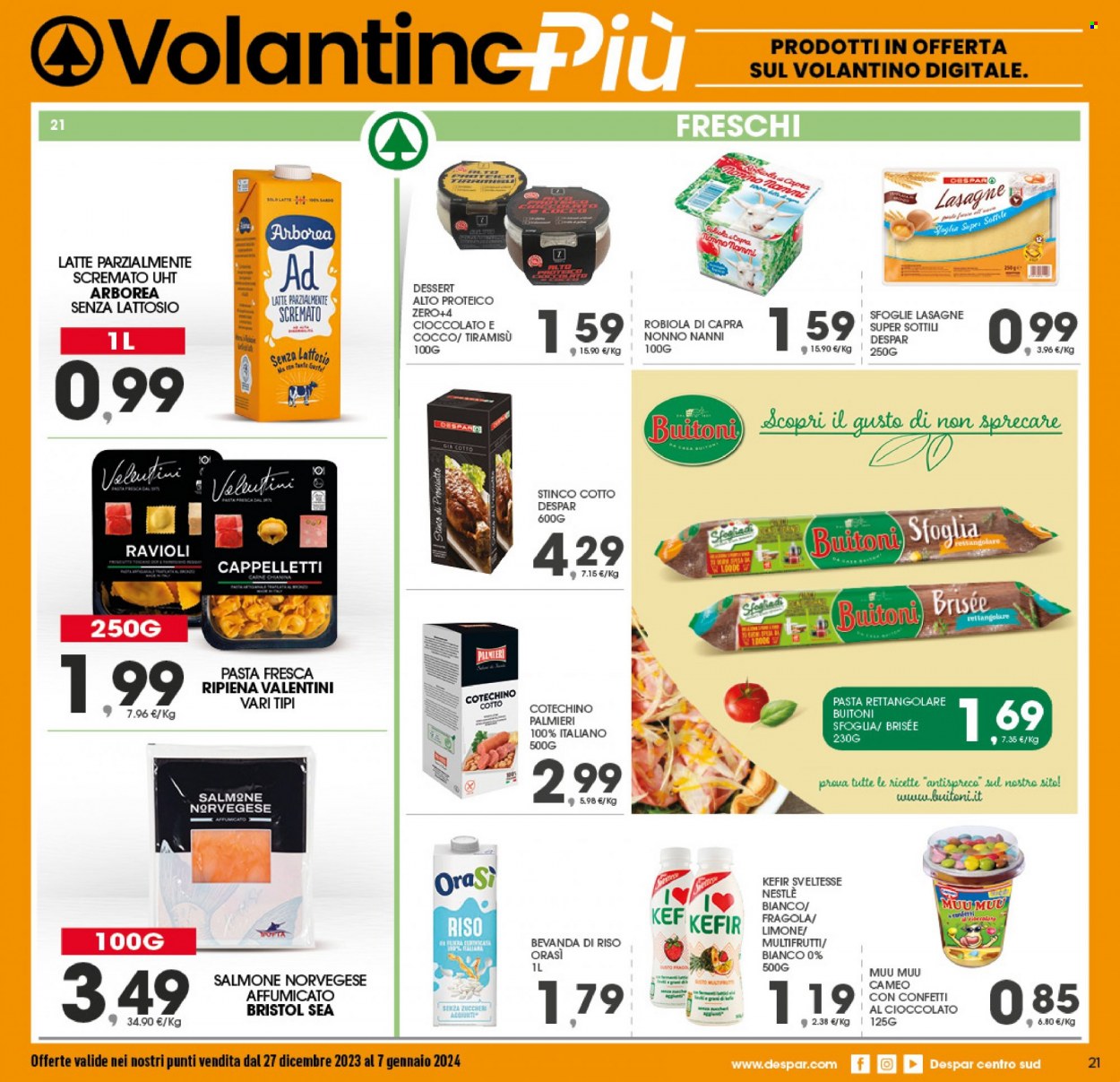 Volantino Eurospar - 27/12/2023 - 7/1/2024. Pagina 21