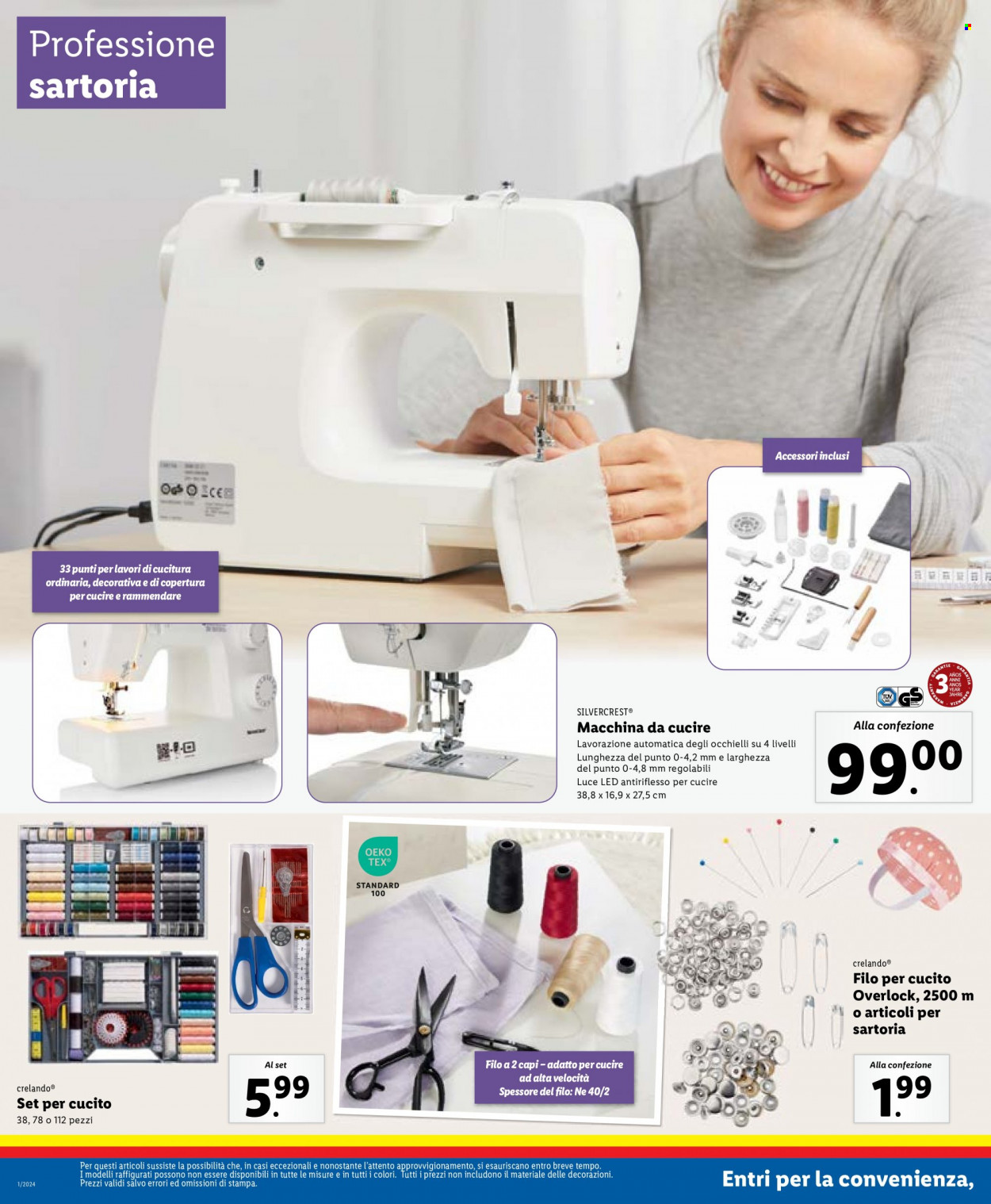 Volantino Lidl - 2/1/2024 - 7/1/2024. Pagina 20