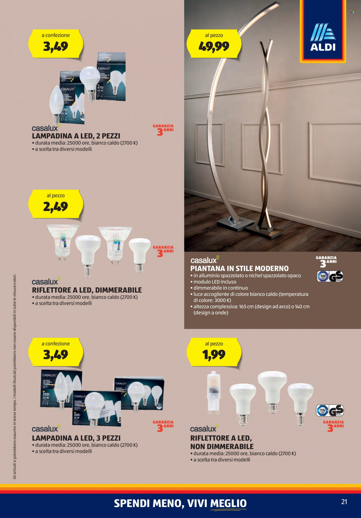 Volantino Aldi - 2/1/2024 - 7/1/2024. Pagina 21