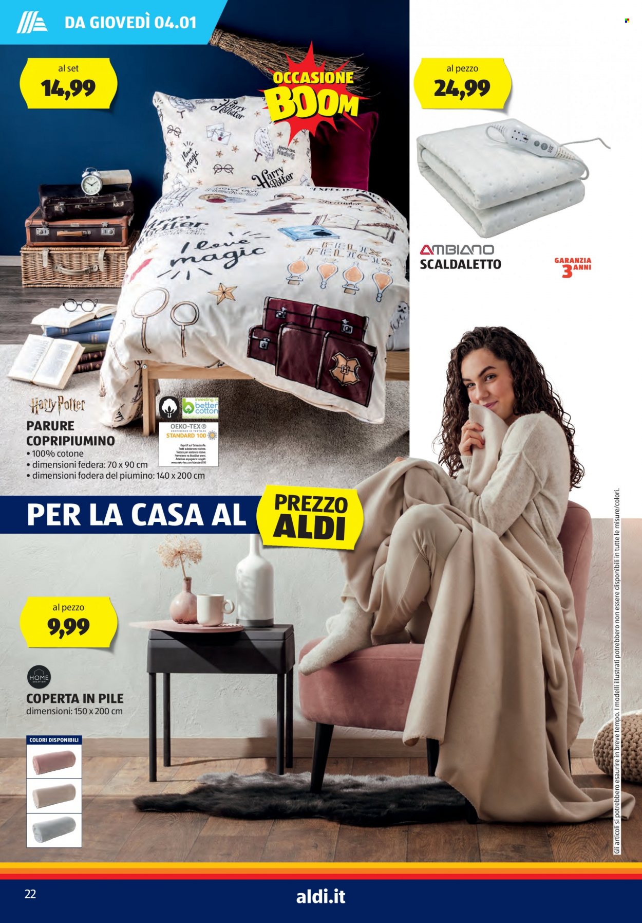 Volantino Aldi - 2/1/2024 - 7/1/2024. Pagina 22