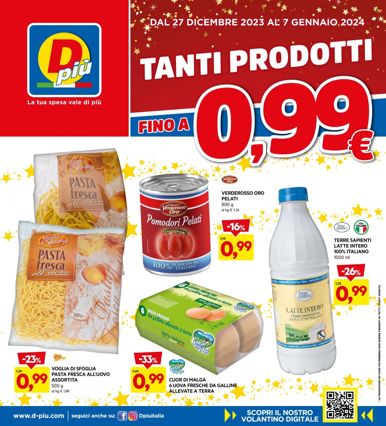 Volantino Dpiù - 27/12/2023 - 7/1/2024. Pagina 1