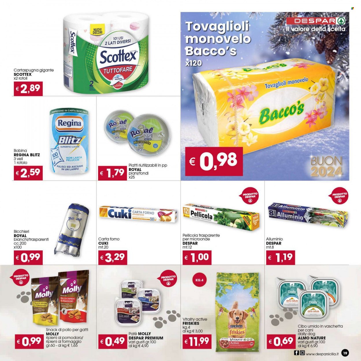 Volantino Despar - 27/12/2023 - 7/1/2024. Pagina 19