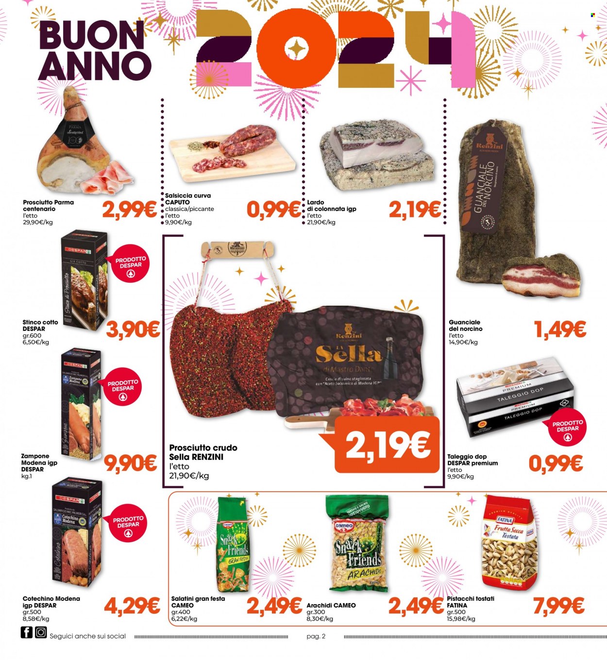 Volantino Eurospar - 27/12/2023 - 7/1/2024. Pagina 2