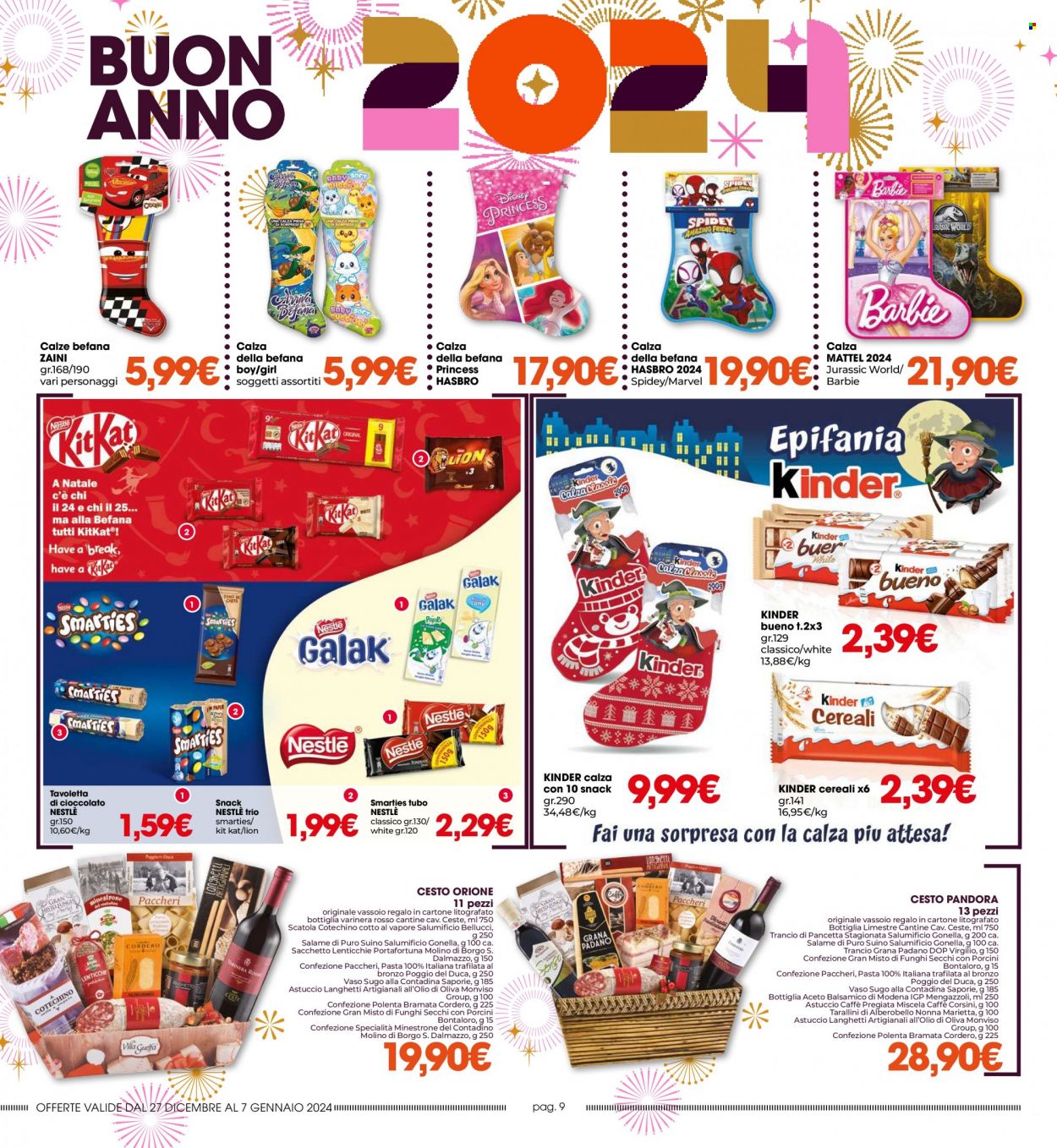 Volantino Eurospar - 27/12/2023 - 7/1/2024. Pagina 9