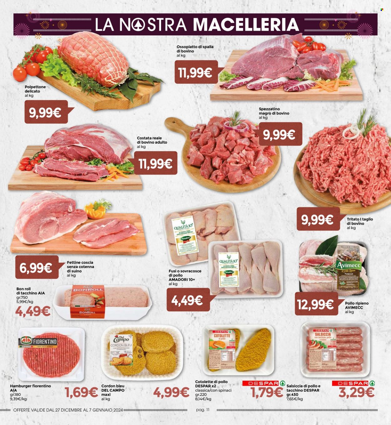 Volantino Eurospar - 27/12/2023 - 7/1/2024. Pagina 11