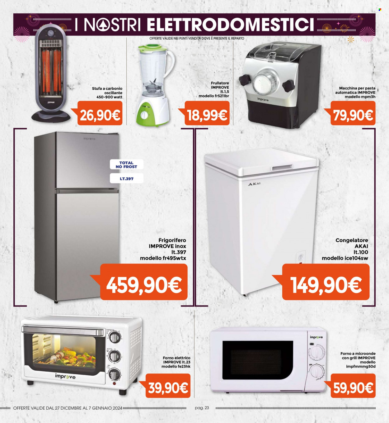 Volantino Eurospar - 27/12/2023 - 7/1/2024. Pagina 23