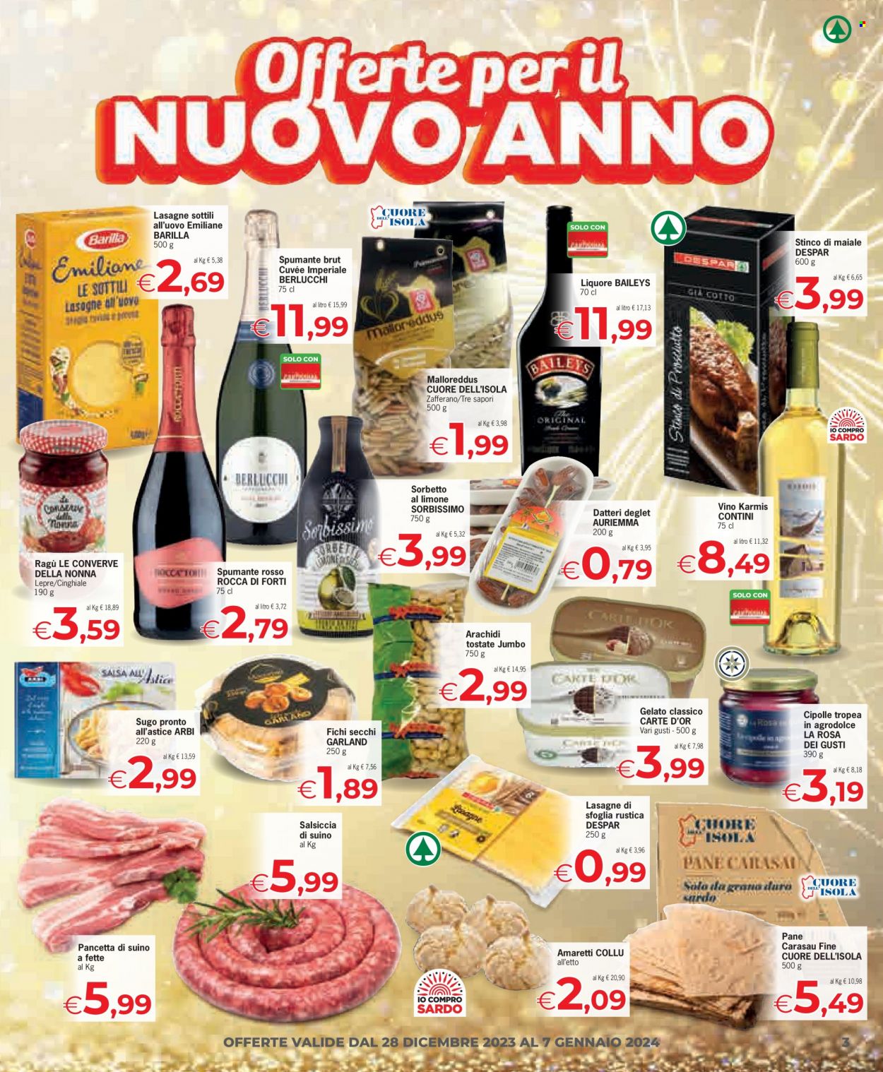 Volantino Eurospar - 28/12/2023 - 7/1/2024. Pagina 3