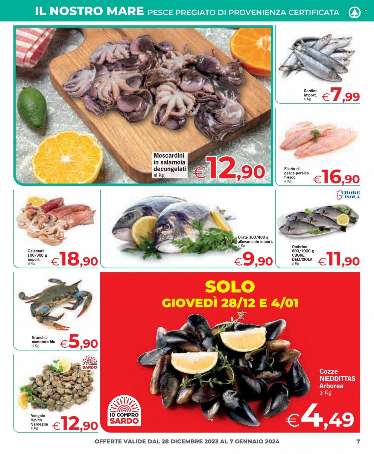 Leták Eurospar - 28.12.2023 - 7.1.2024. Strana 7