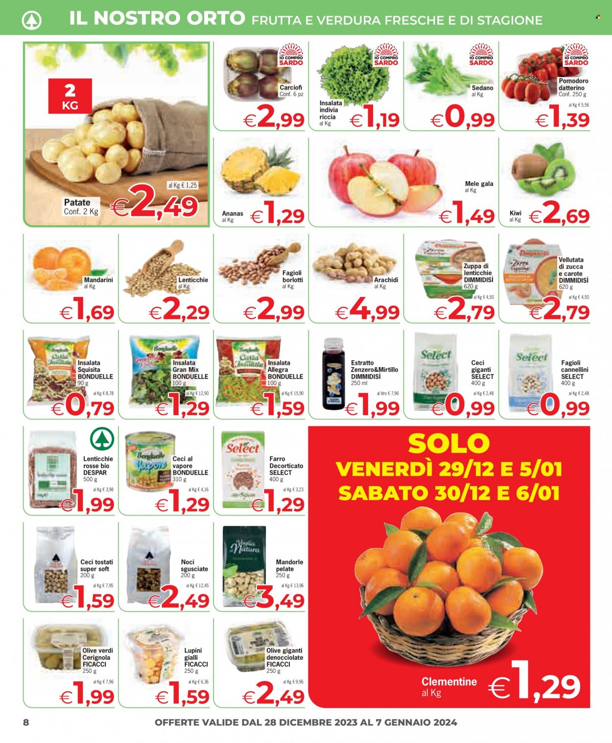 Leták Eurospar - 28.12.2023 - 7.1.2024. Strana 8