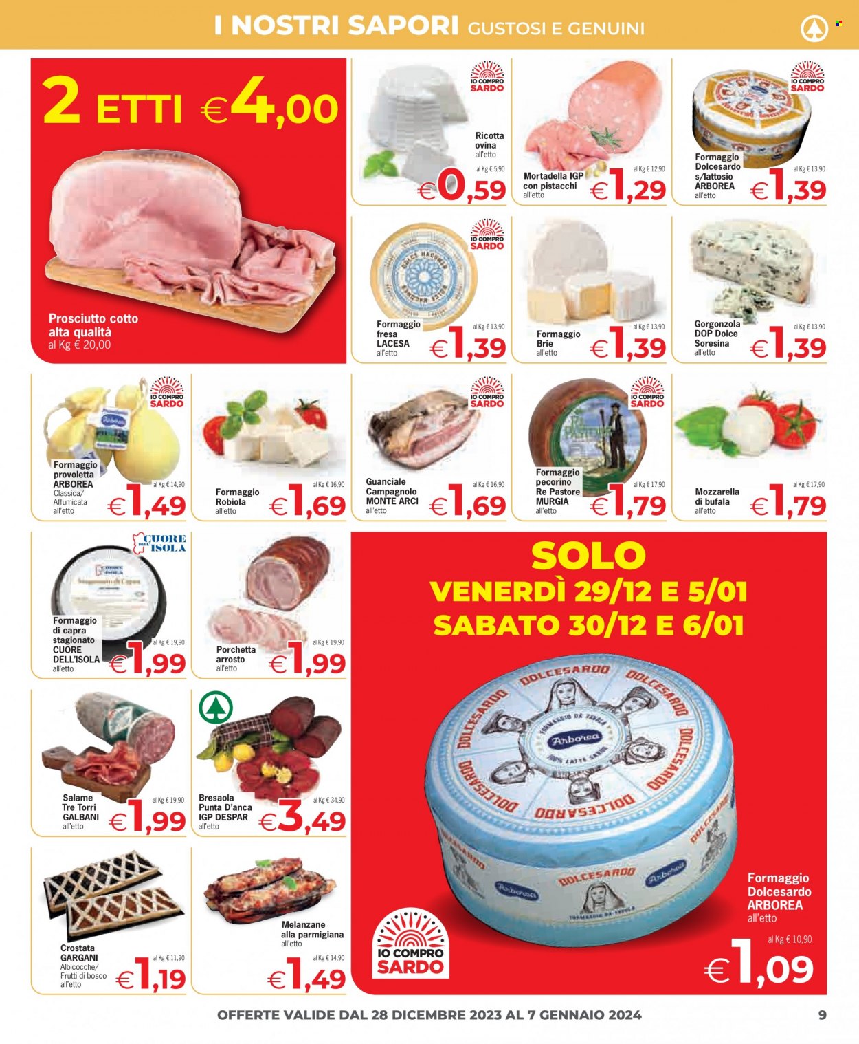 Volantino Eurospar - 28/12/2023 - 7/1/2024. Pagina 9