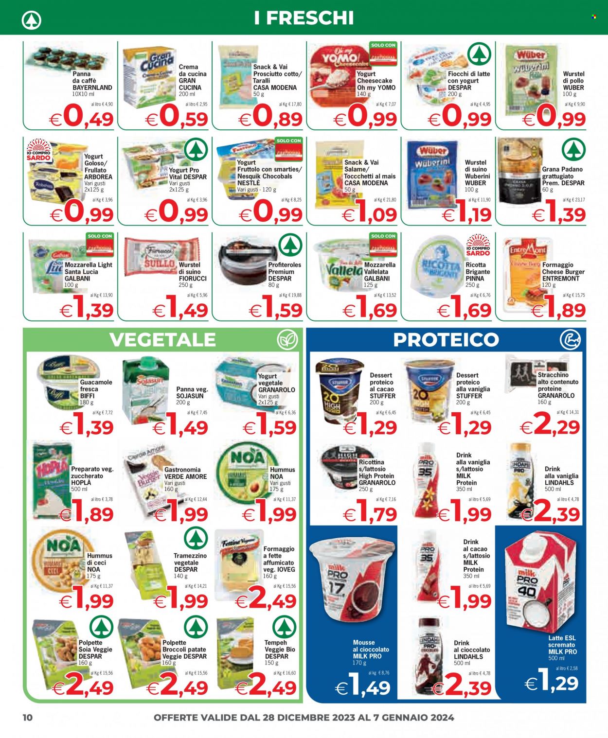 Leták Eurospar - 28.12.2023 - 7.1.2024. Strana 10