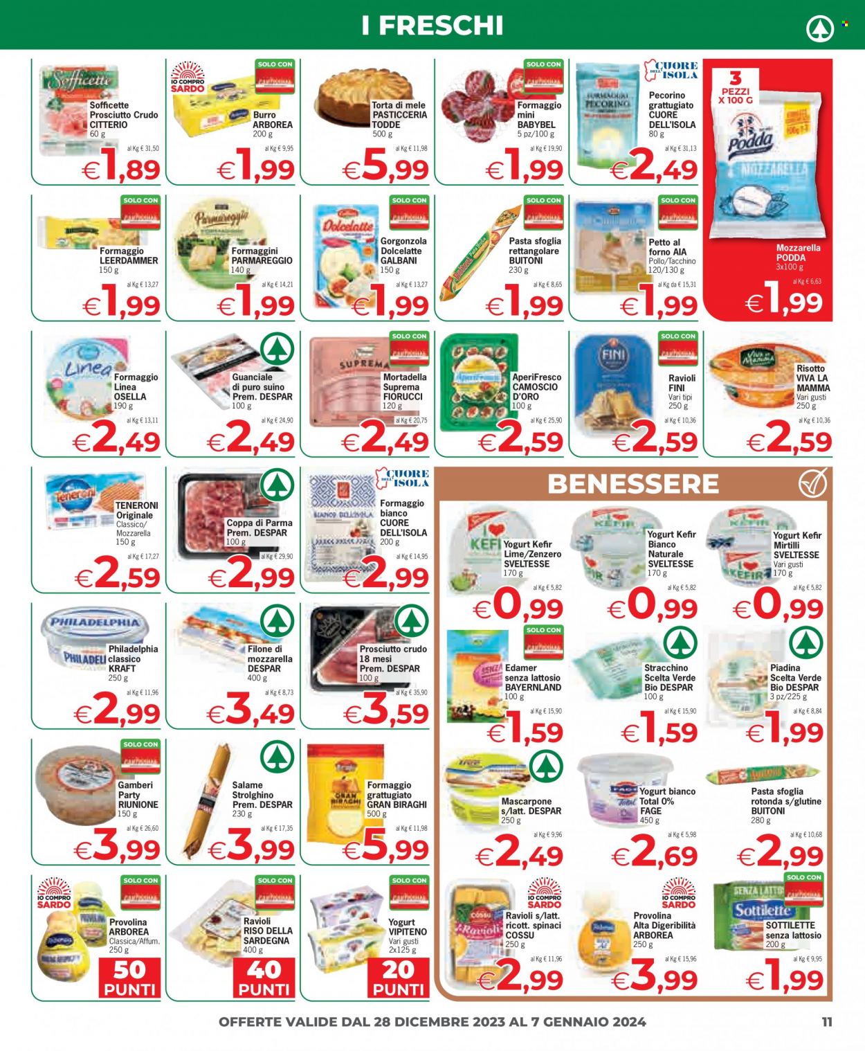 Leták Eurospar - 28.12.2023 - 7.1.2024. Strana 11
