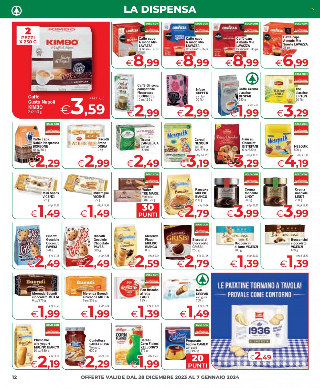 Volantino Eurospar - 28/12/2023 - 7/1/2024. Pagina 12