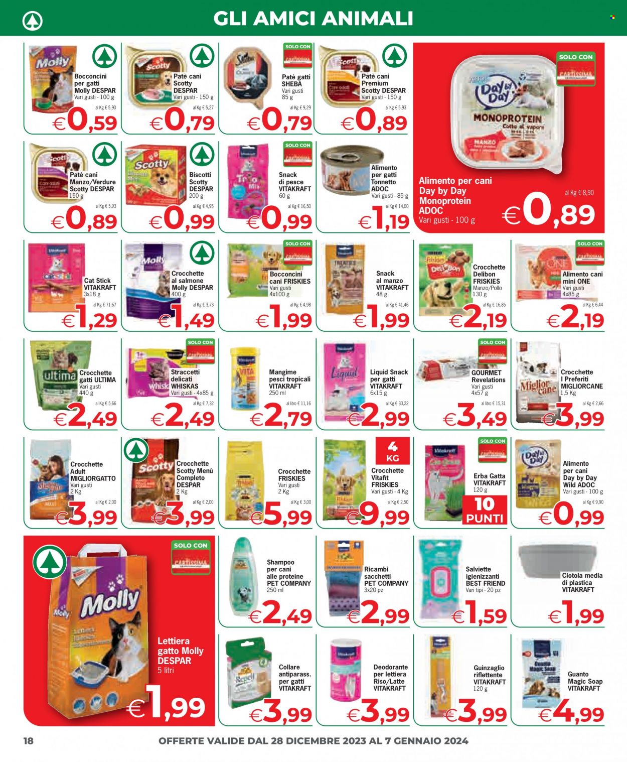 Volantino Eurospar - 28/12/2023 - 7/1/2024. Pagina 18
