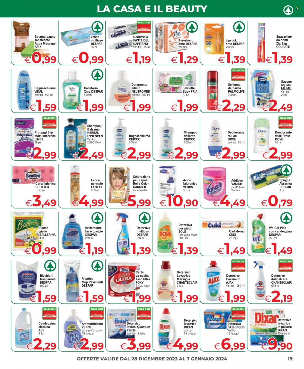 Leták Eurospar - 28.12.2023 - 7.1.2024. Strana 19