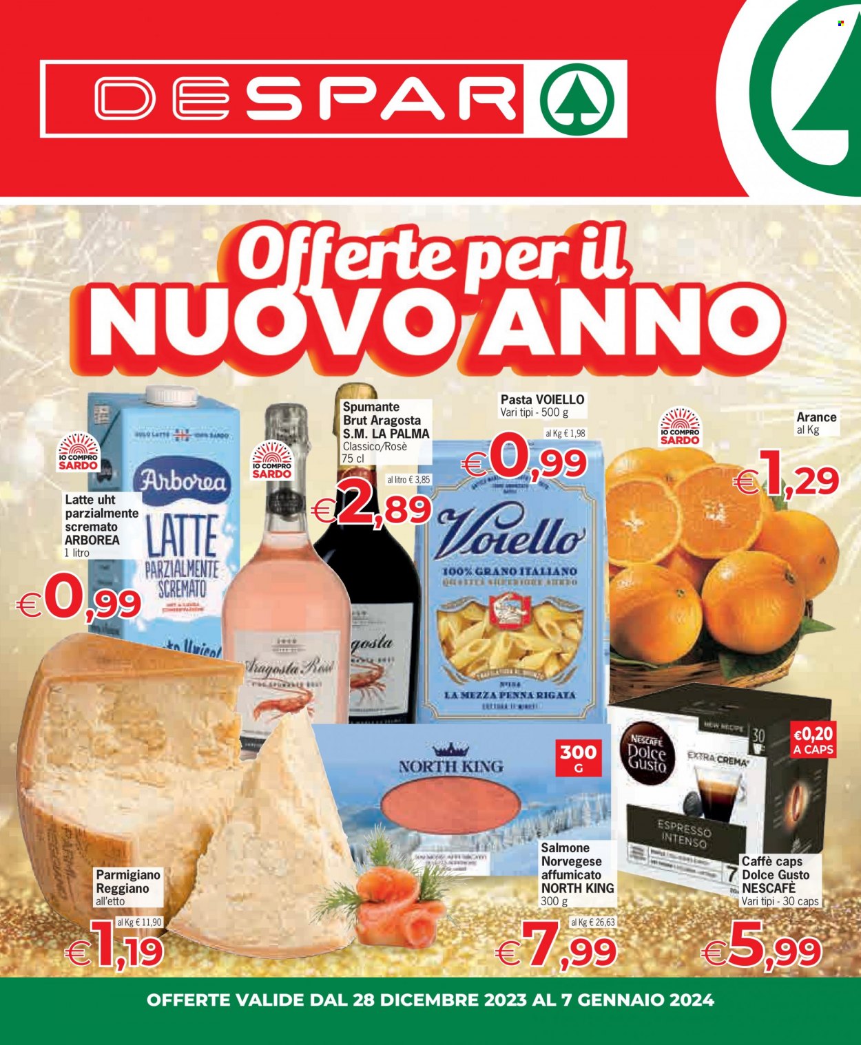 Leták Despar - 28.12.2023 - 7.1.2024. Strana 1
