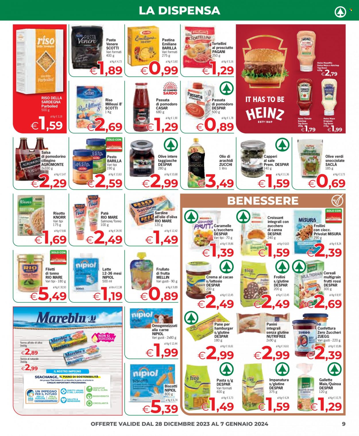 Volantino Despar - 28/12/2023 - 7/1/2024. Pagina 9